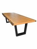Mesa de Madeira Nobre Pequiá – Prancha Única 3x1m | Ideal para 10 Lugares