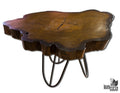 Mesa de Centro Bolacha pés Metal
